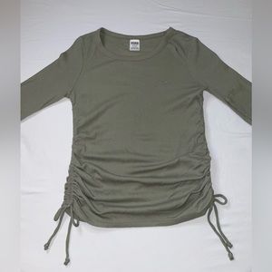 Long sleeve green shirt